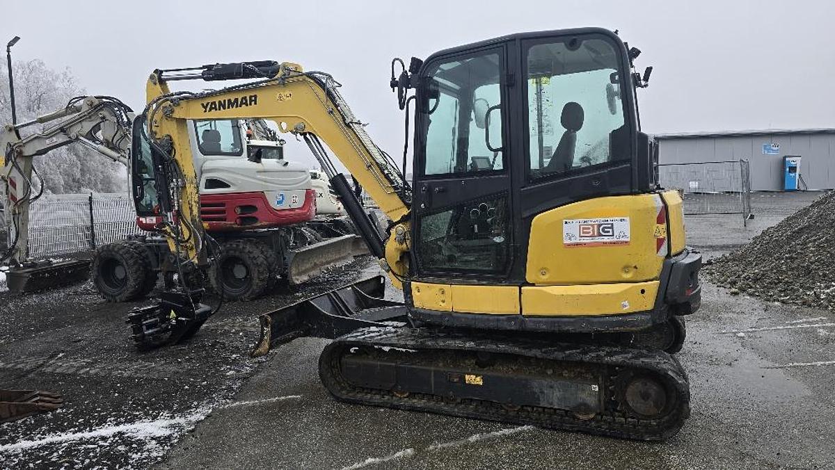 Gebraucht 2020 Yanmar SV60-A Bagger mit JAK 250 Fällgreifer