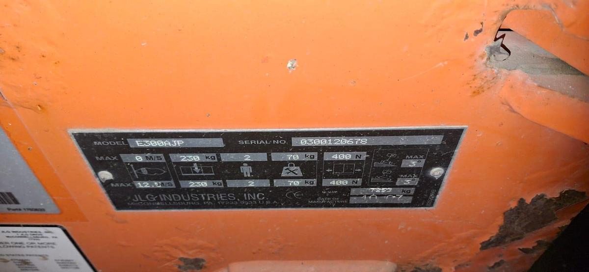 Gebraucht 2007 JLG E300 AJP Gelenk Teleskoparbeitsbühne