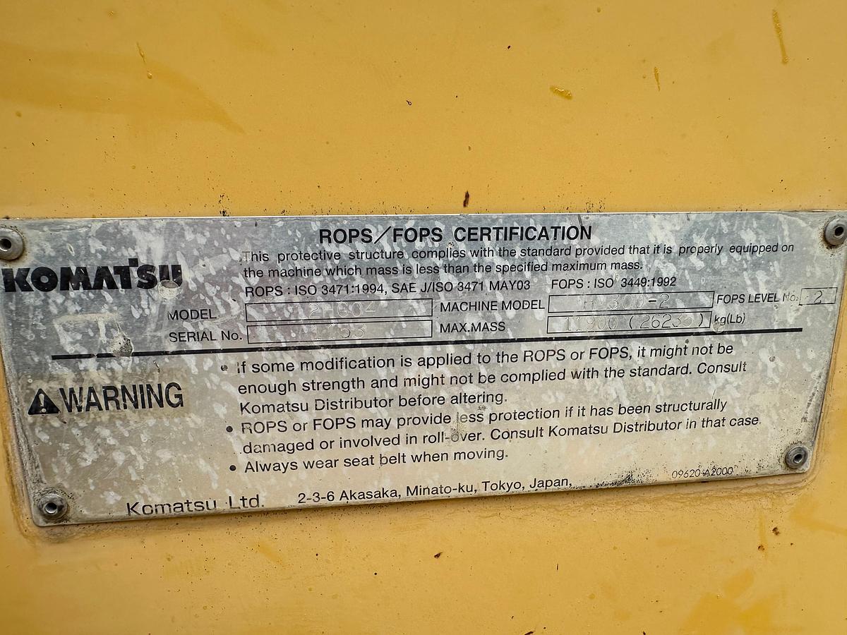 Gebraucht 2006 Komatsu HM300-2 Dumper