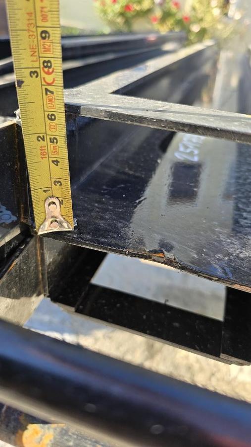 Gebraucht Palettengabelverlängerung 180cm Anbaulänge