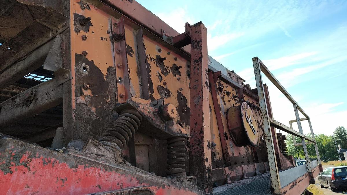 Gebraucht Gipo  S157 raupenmobile Siebanlage