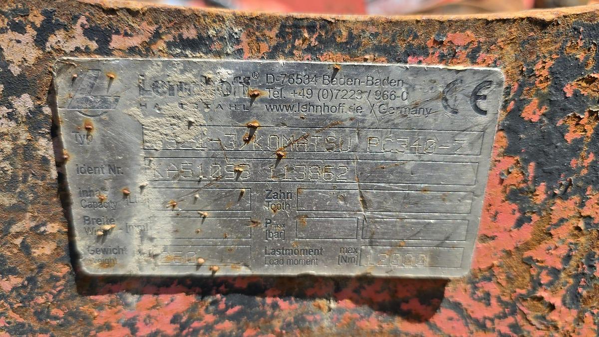 Gebraucht Lehnhoff HS21-3 Hydraulischer Schnellwechsler