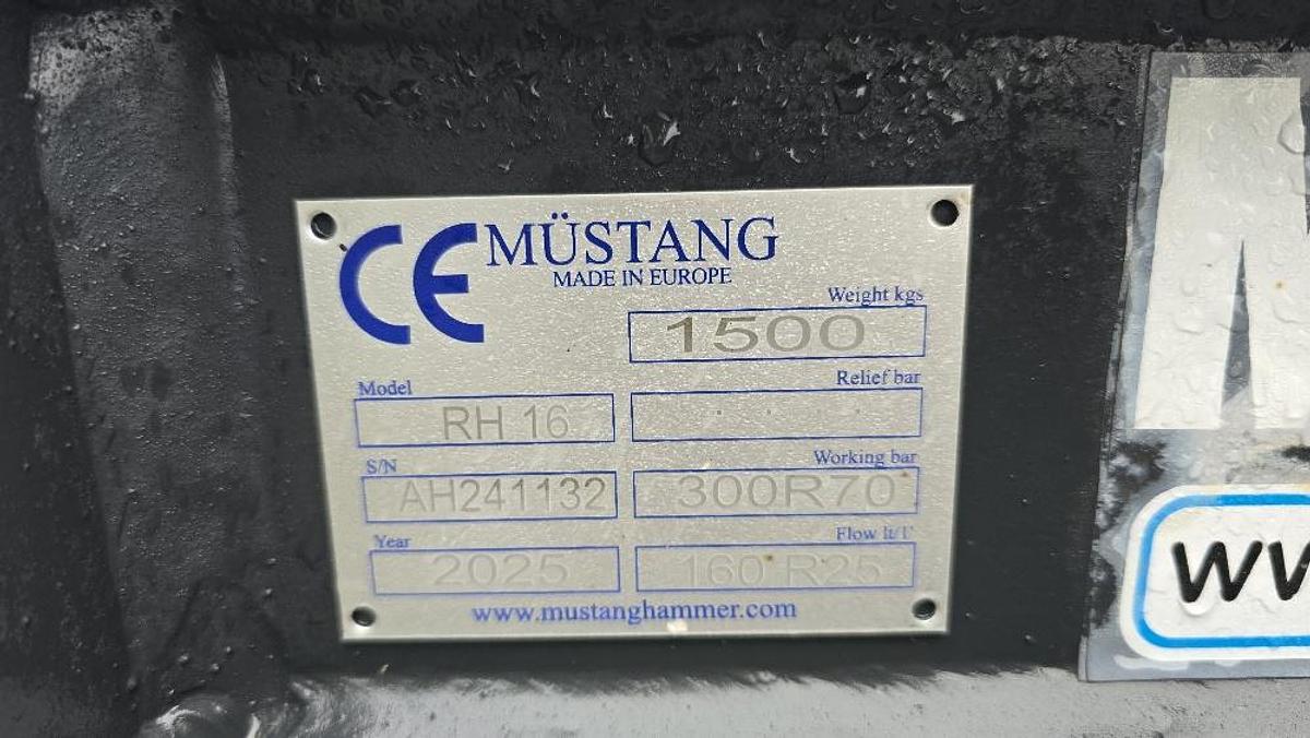 Gebraucht Müstang RH 16 Abbruchpulverisierer NEU