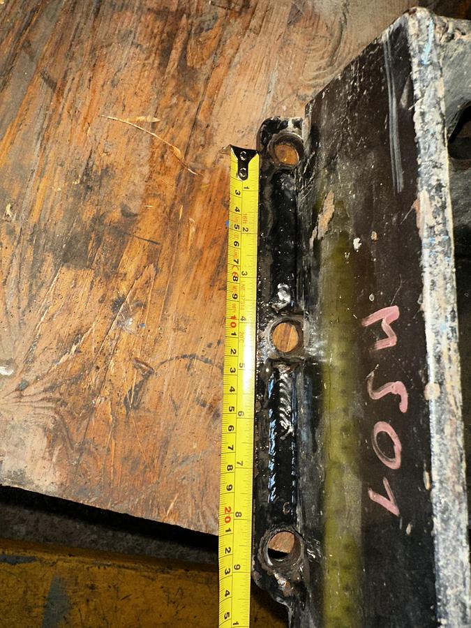 Gebraucht BIG Anschraubplatte mit MS01 Aufnahme