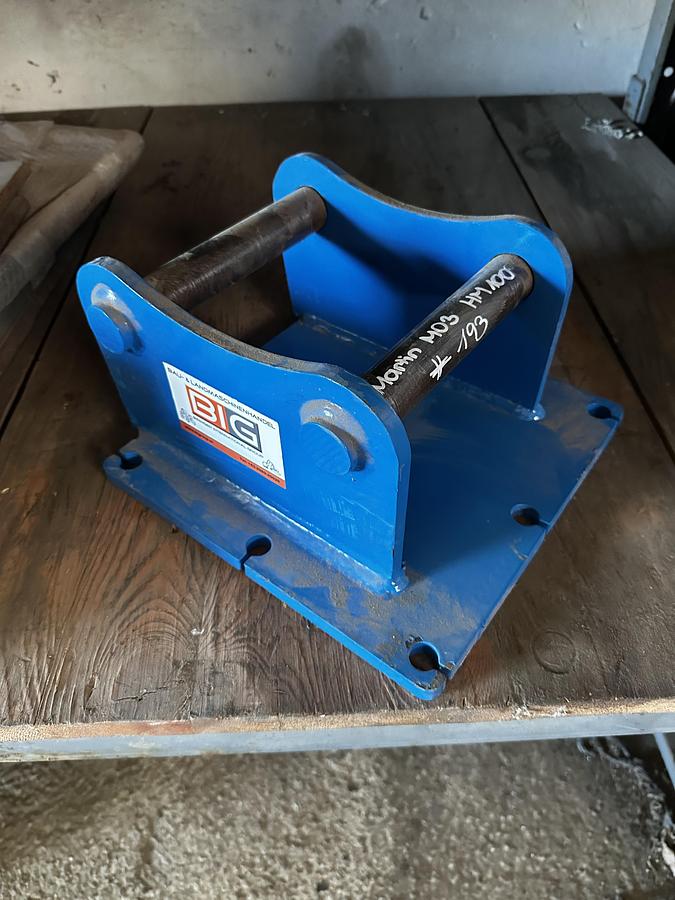 BIG BIG Anschraubplatte mit Martin M03 Aufnahme