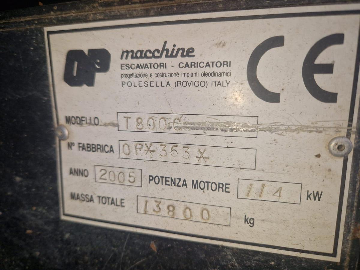 Gebraucht OP T800 Bagger