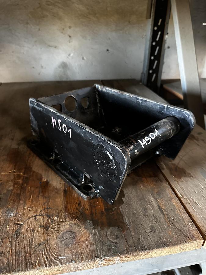 Gebraucht BIG Anschraubplatte mit MS01 Aufnahme