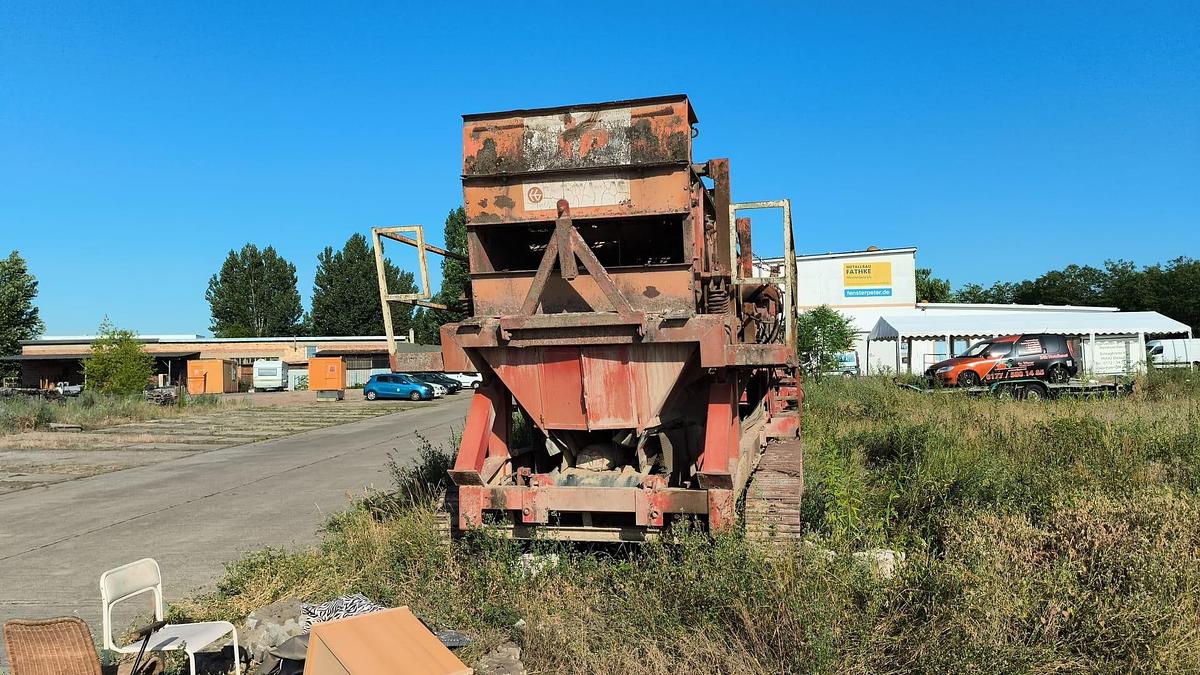 Gebraucht Gipo  S157 raupenmobile Siebanlage