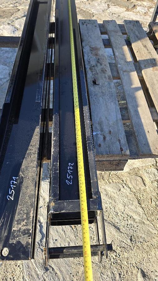 Gebraucht Palettengabelverlängerung 180cm Anbaulänge