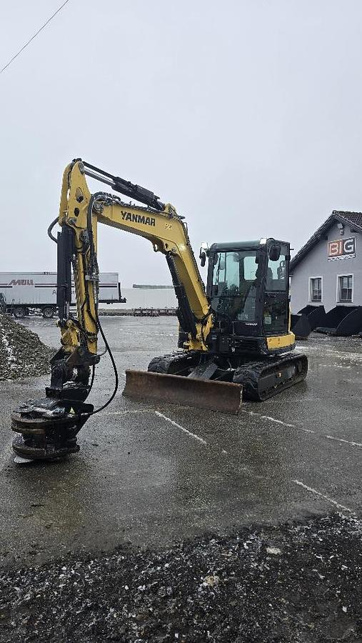 Gebraucht 2020 Yanmar SV60-A Bagger mit JAK 250 Fällgreifer