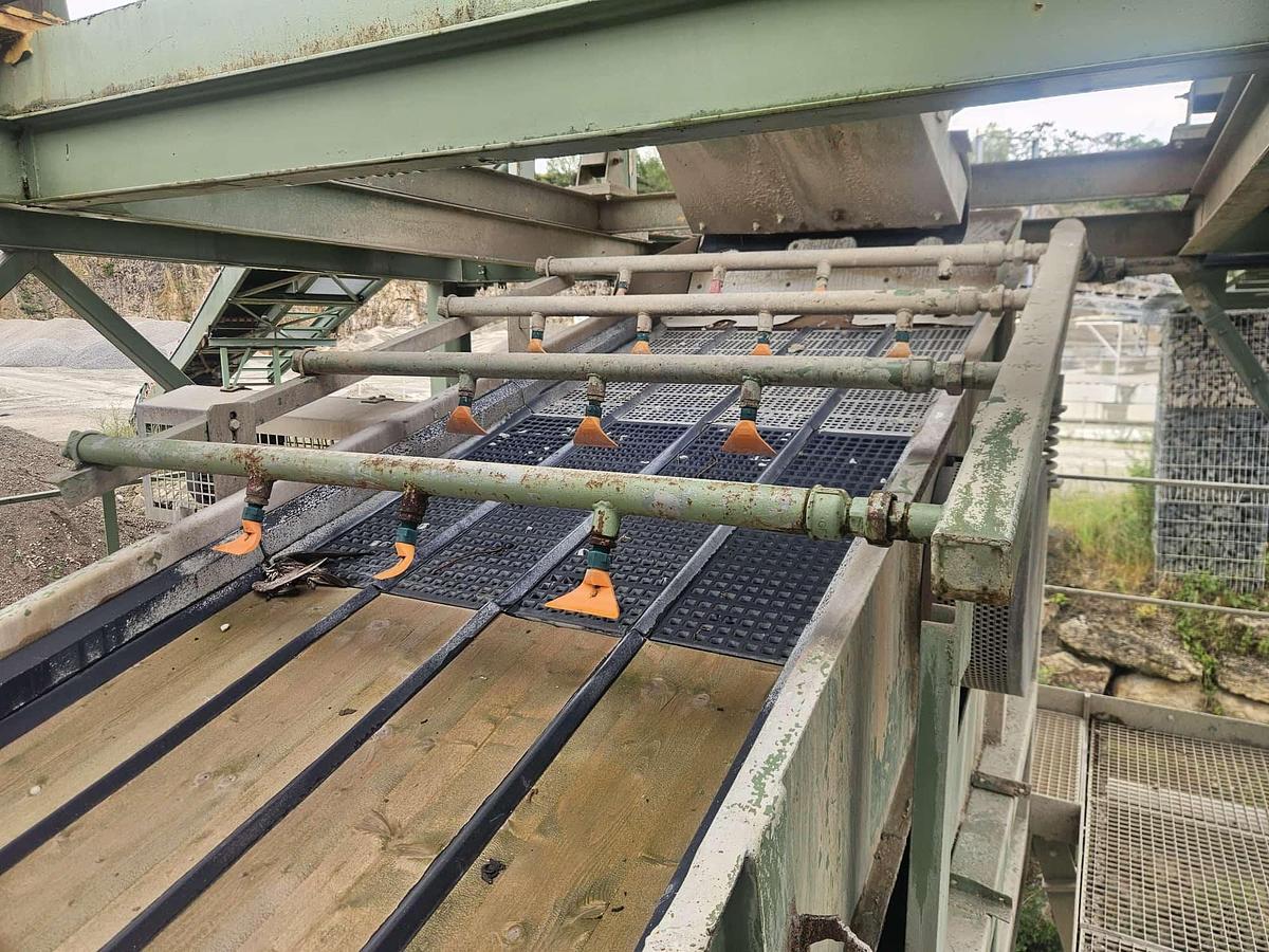 Gebraucht BIG Gesteins-& Schotterwaschanlage