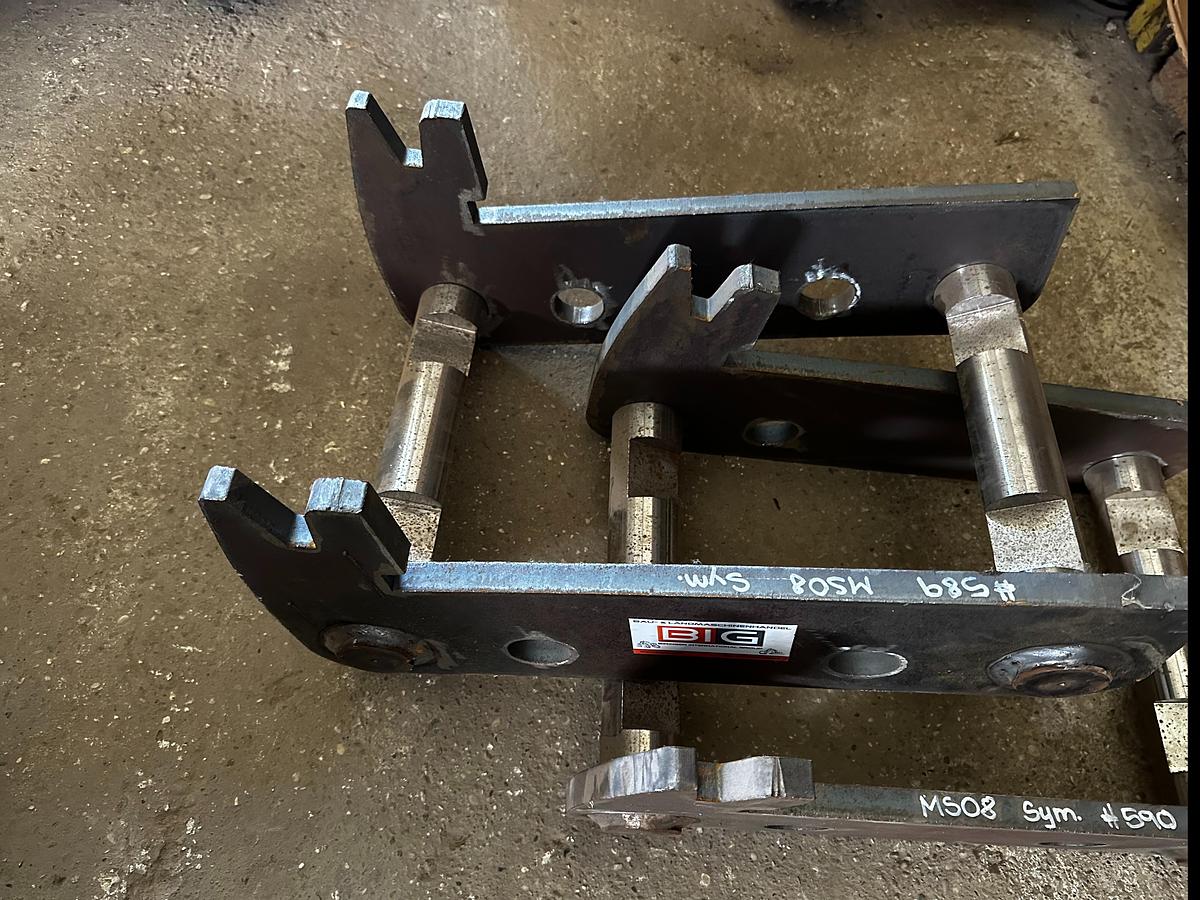 BIG Anbauplatte mit MS08 Symlock Aufnahme