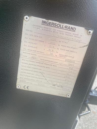 Gebraucht Ingersoll Rand P130WD Kompressor