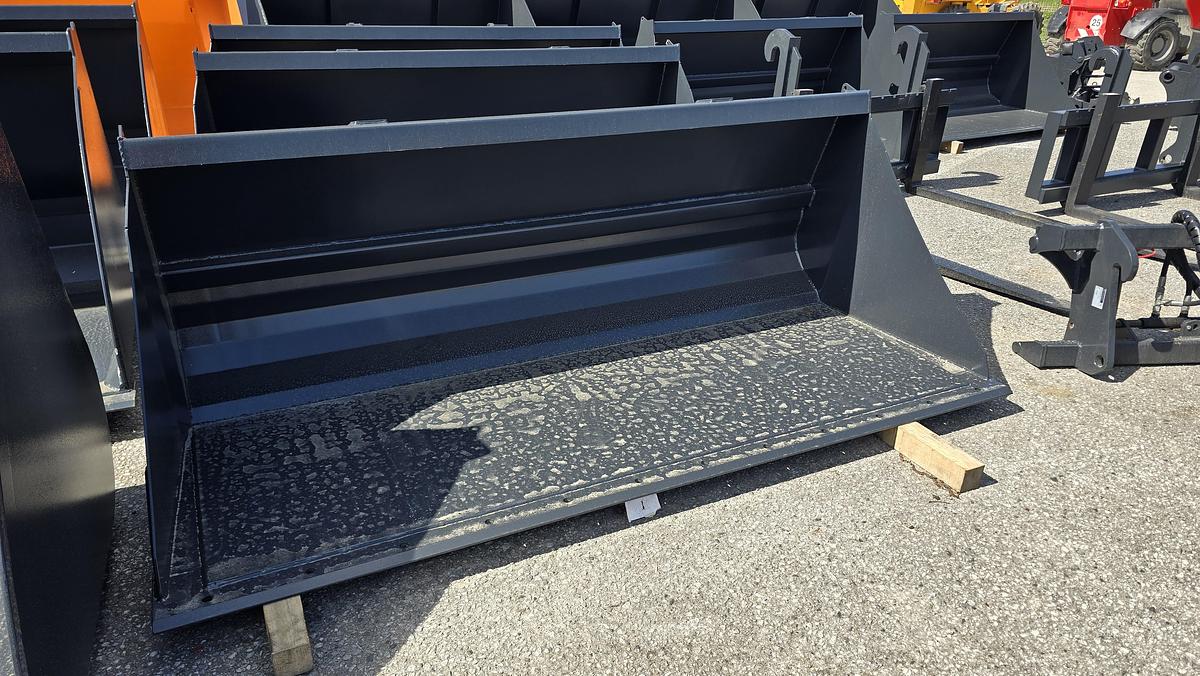 BIG SUN Schwergutschaufel 240 cm mit Merlo ZM2 Aufnahme