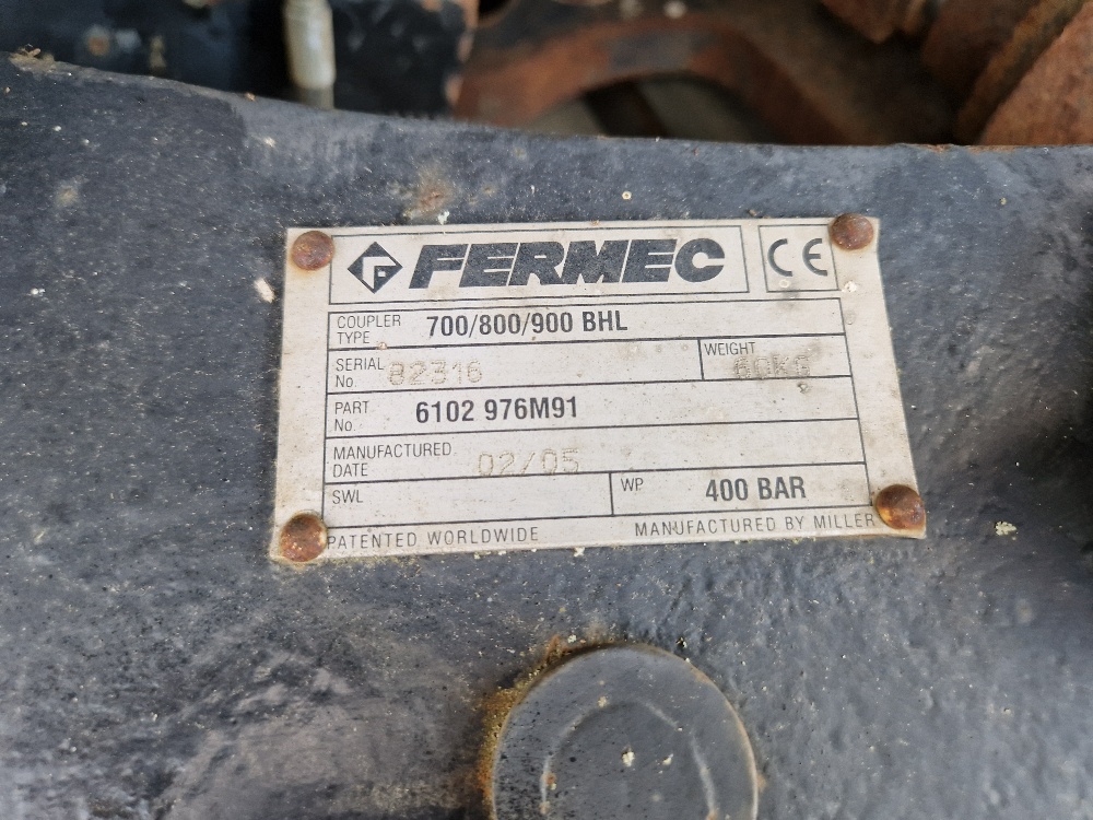 Terex / Fermec / MF Schnellwechsler