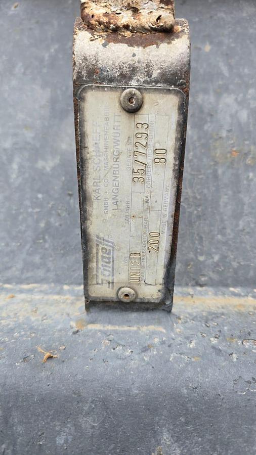 Gebraucht Schaeff UNI3B Klappschaufel