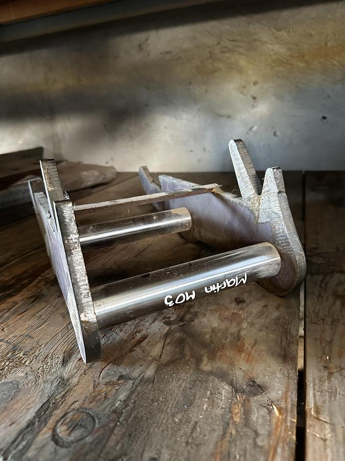 Gebraucht BIG Anbauplatte mit Martin M03 Aufnahme