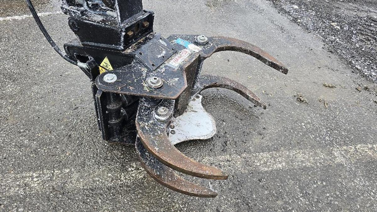 Gebraucht 2020 Yanmar SV60-A Bagger mit JAK 250 Fällgreifer