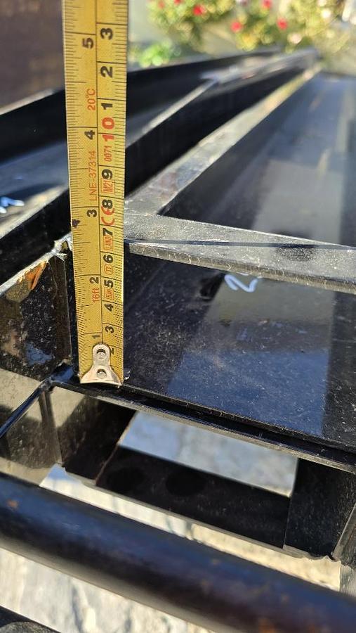 Gebraucht Palettengabelverlängerung 180cm Anbaulänge