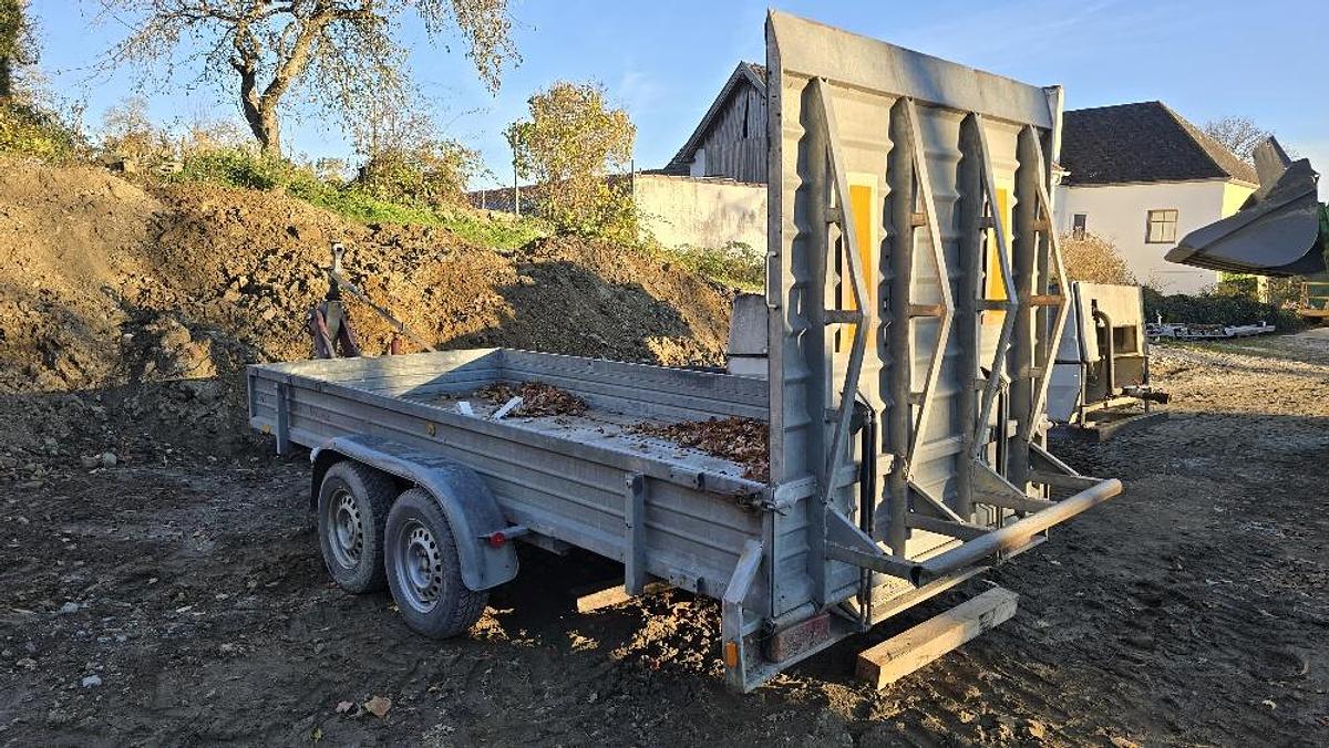 Gebraucht Pongratz WA420T Tandemtieflader