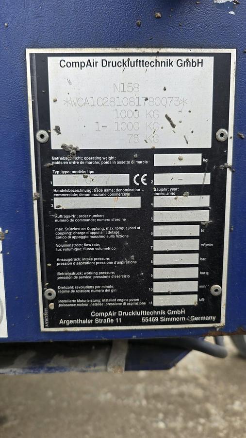 Gebraucht 2008 CompAir C 38 DLT 0407 Kompressor