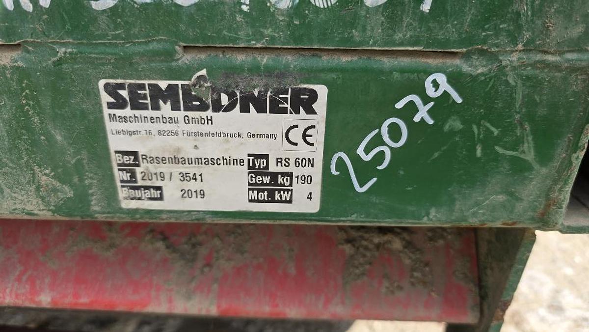 Gebraucht 2019 BIG Rasenbaumaschine RS-60N SEMBDNER