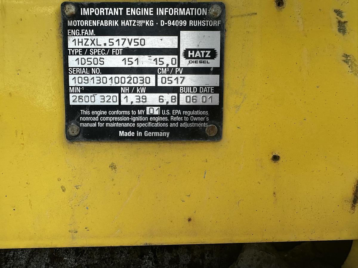 Gebraucht 2001 BOMAG BW 75 S-2