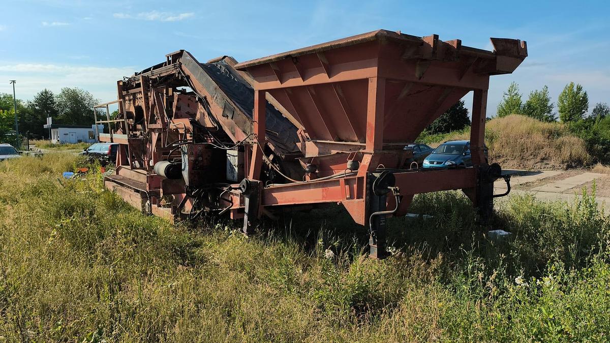Gebraucht Gipo  S157 raupenmobile Siebanlage