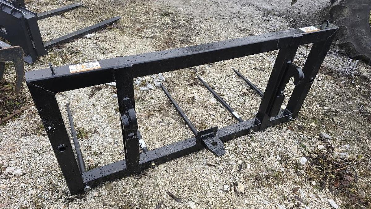 Gebraucht BIG Ballenspieß 180 mit fünf Zinken