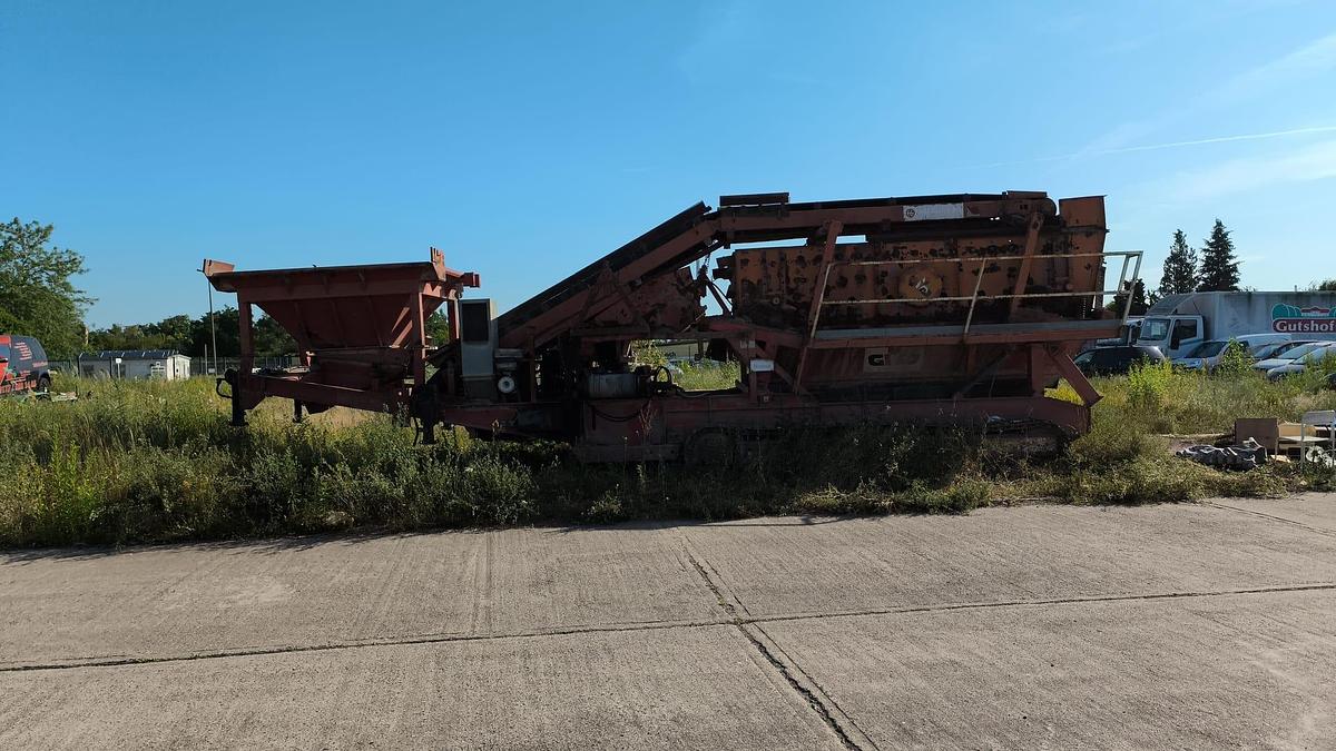 Gebraucht Gipo  S157 raupenmobile Siebanlage