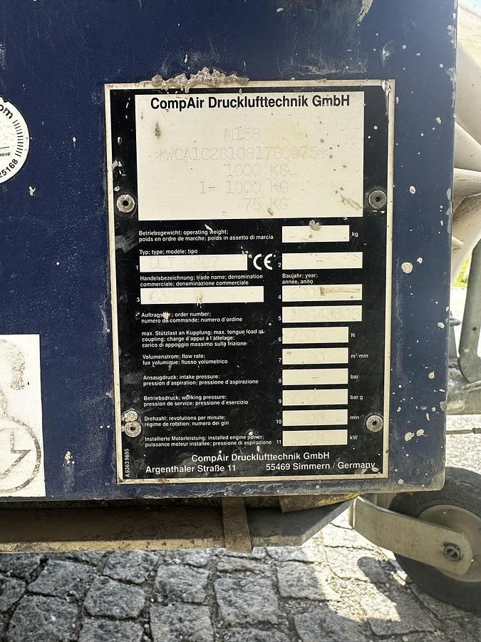 Gebraucht 2008 Comp Air  C 3 DLT 0407 Kompressor