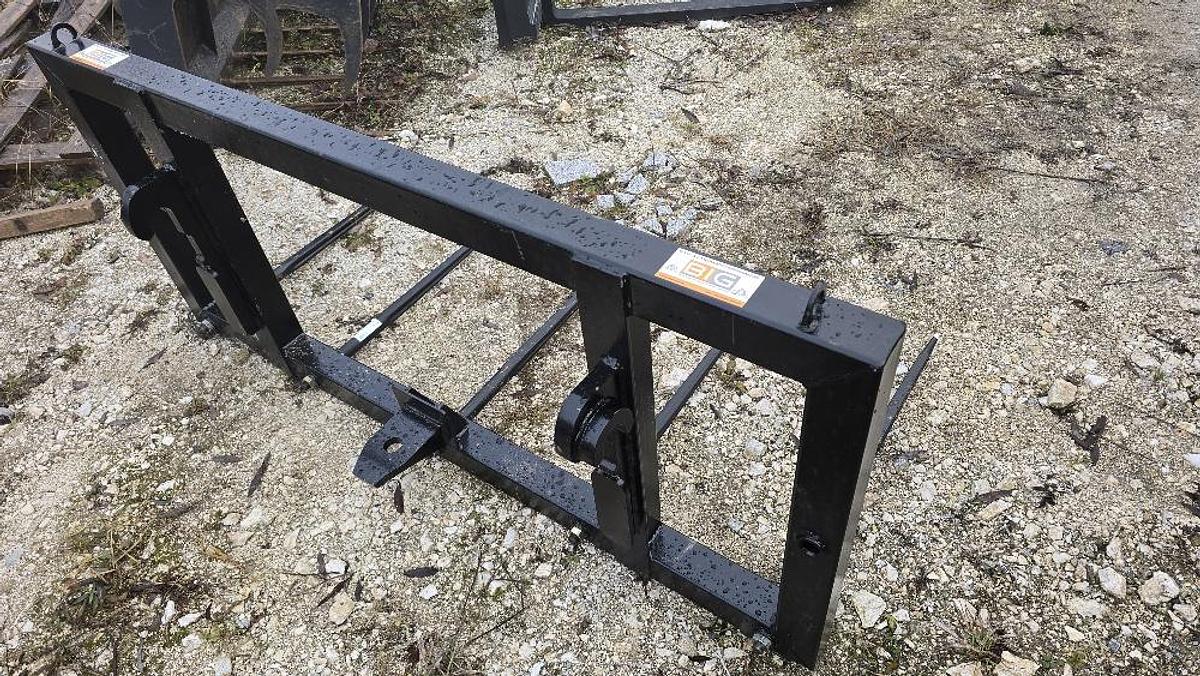 Gebraucht BIG Ballenspieß 180 mit fünf Zinken