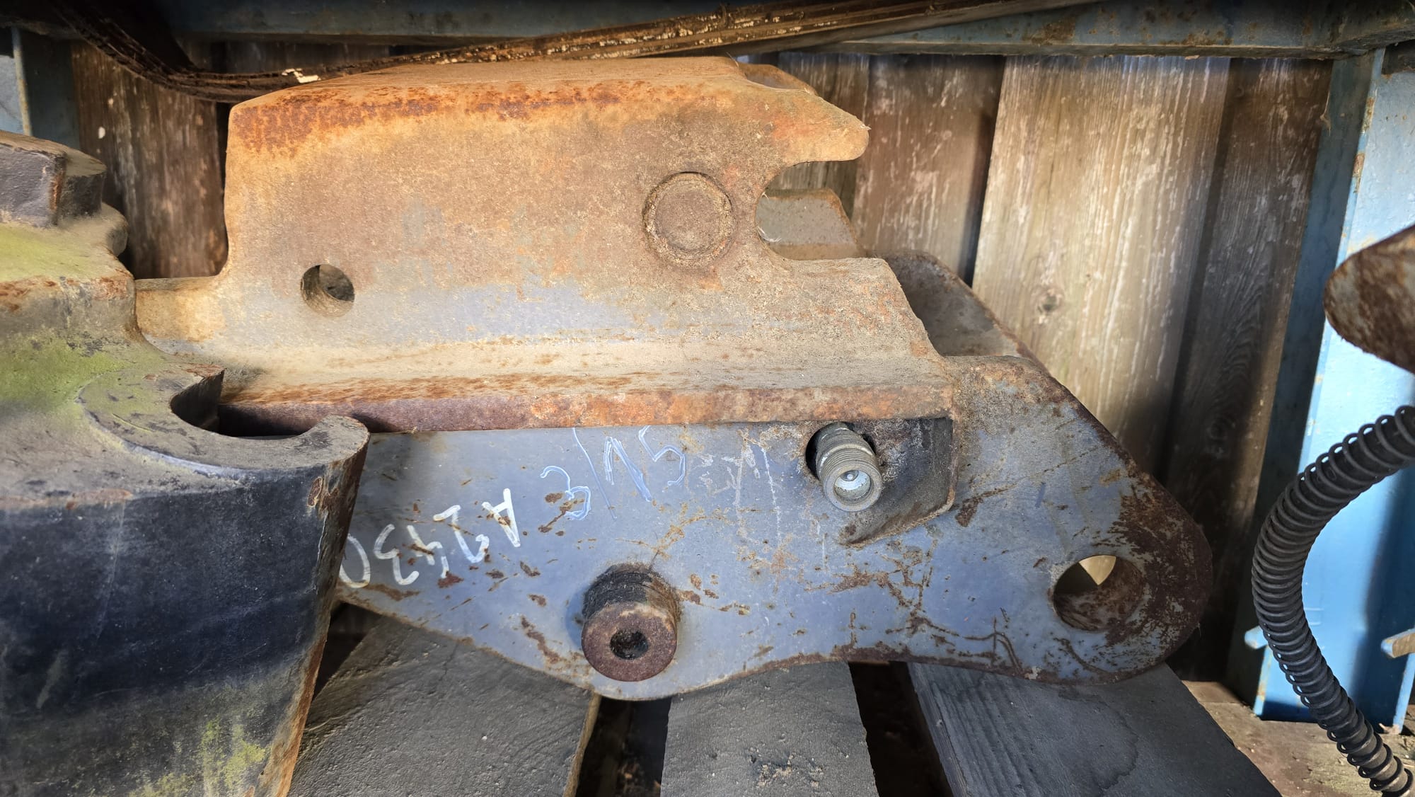 Gebraucht VTN Fermec 11F148 hydraulischer Schnellwechsler