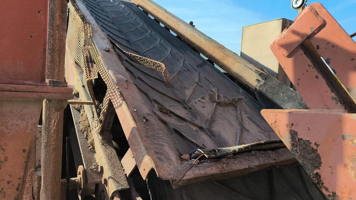 Gebraucht Gipo  S157 raupenmobile Siebanlage