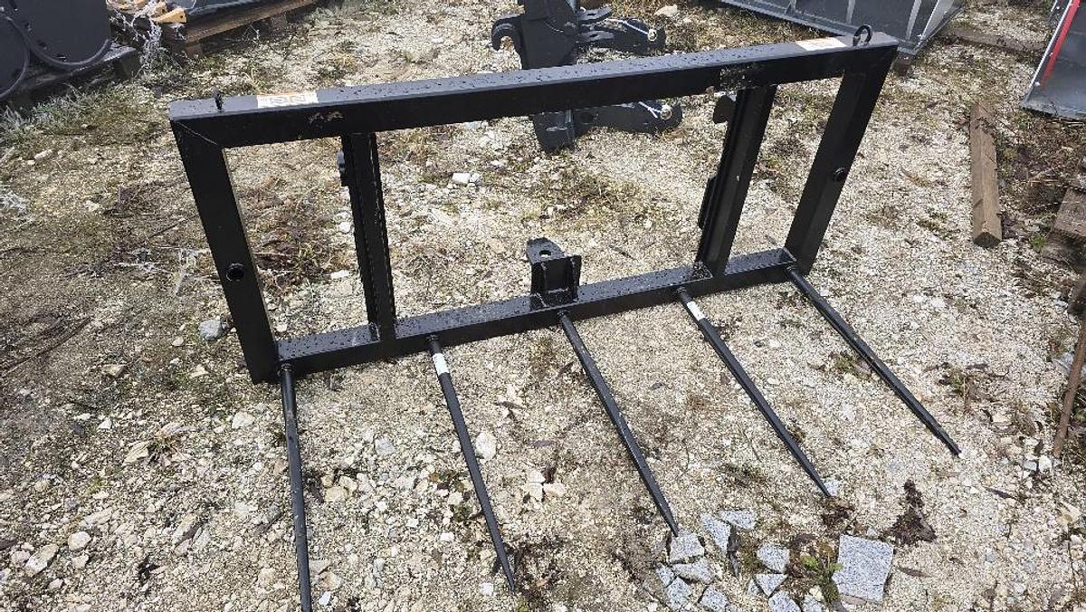 Gebraucht BIG Ballenspieß 180 mit fünf Zinken