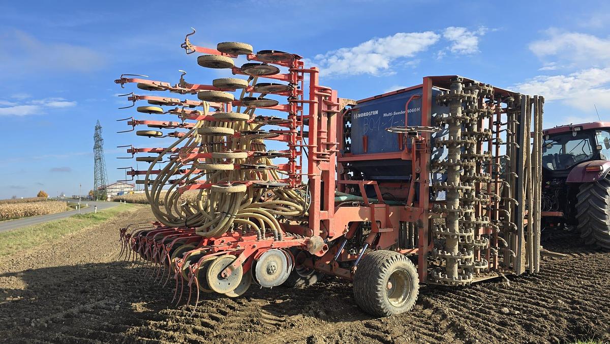 Gebraucht Gaspardo 6 m Sämaschine mit Howard-Nordsten Saatbeetkombination