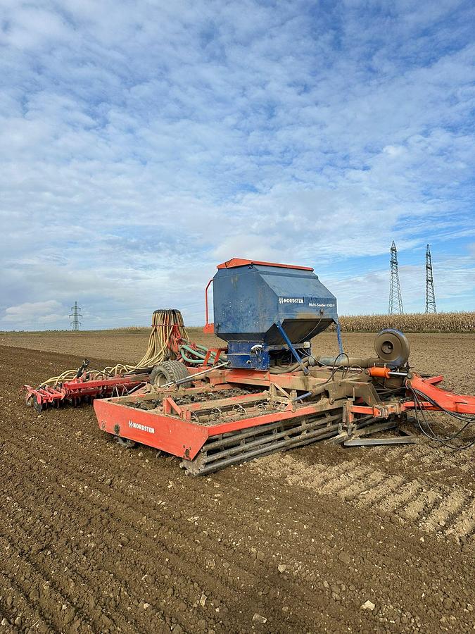 Gebraucht Gaspardo 6 m Sämaschine mit Howard-Nordsten Saatbeetkombination