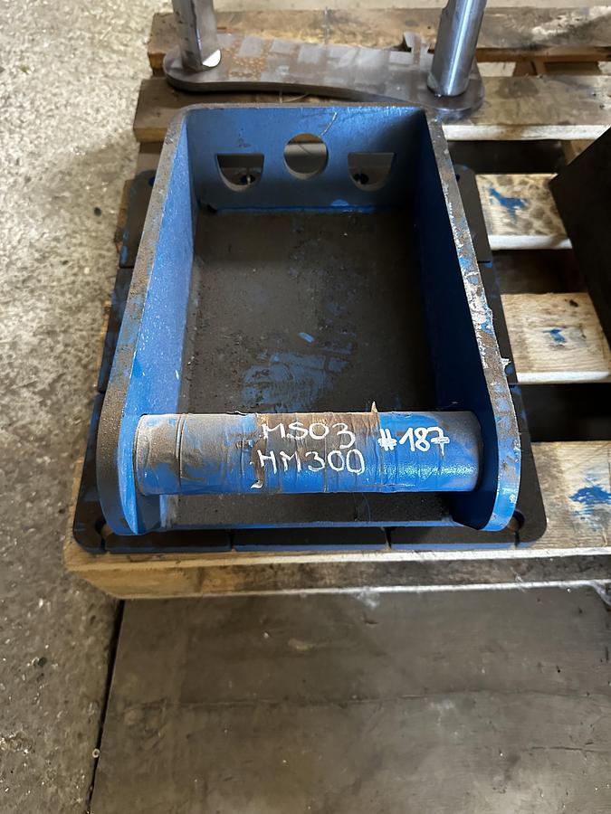 BIG  Anschraubplatte mit MS03 Aufnahme