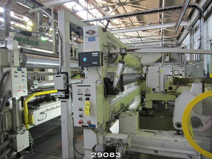 Used Webco TDS-MW Two Drum Winder, 24" X 13 Drums - 60in Rewind #29083