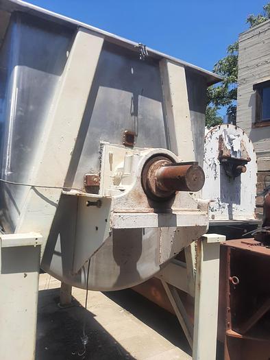 Used Mixer, Ribbon, 87 CF, S/st, Strong Scott #S742904