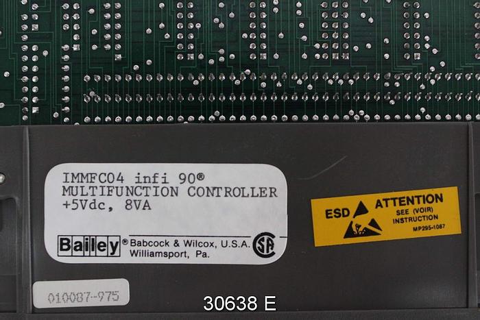 Used ABB IMMFC04 Multifunction Controller for ABB-Bailey INFI90 DCS System #30638