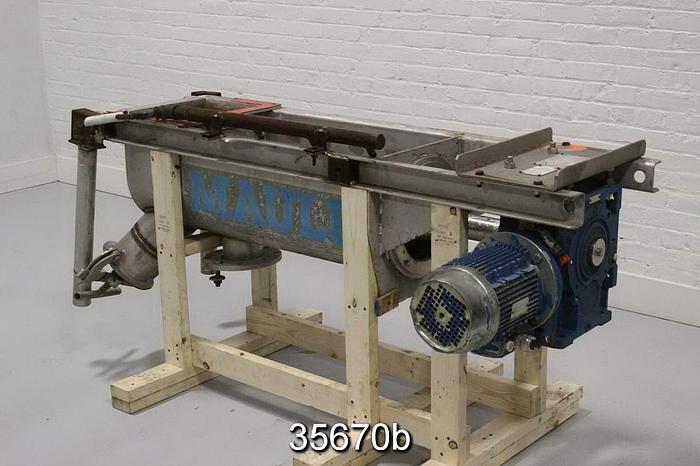 Used Maule 3822/2 Screw Press, 10" Diameter, 42" Length #35670
