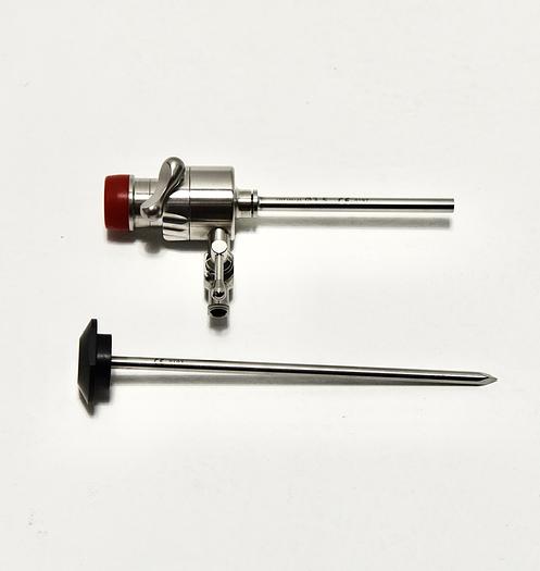 STRYKER 250-080-692, TROCAR, PYRAMIDAL TIP AND 250-080-634 3.5MM CANNULA, AUTOMATIC VALVE, STOPCOCK WITHOUT TROCAR