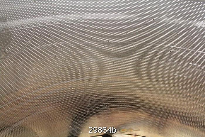 Used Bird 14 Pressure Screen, .062" Holes #29864