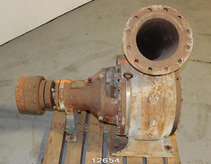 Used Goulds 3138 Stock Pump, 10 X 12 X 20, 2783 Gpm, 88 Ft. Head, 1180 Rpm, 18" Impeller #12654