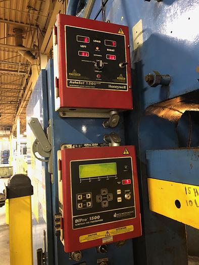 Used 250 TON VERSON SINGLE POINT GAP FRAME PRESS