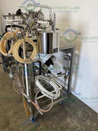 Used Armfield FT94LT HTST/UHT Mini Pilot System Pasteurization Skid w/ Flowmeter