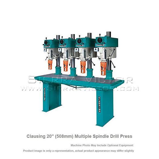 CLAUSING Variable Speed Multiple Spindle Drill Press CLAUSING 20