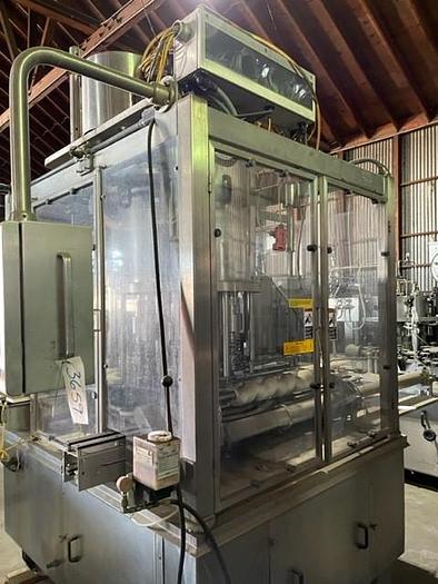 Used 2003 Fowler Zalkin 10 Head Rotary Capper