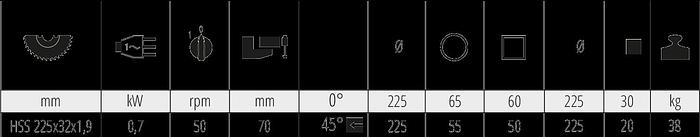 Segatrice Manuale a Disco WILLY 225